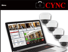 Tablet Screenshot of cync.com
